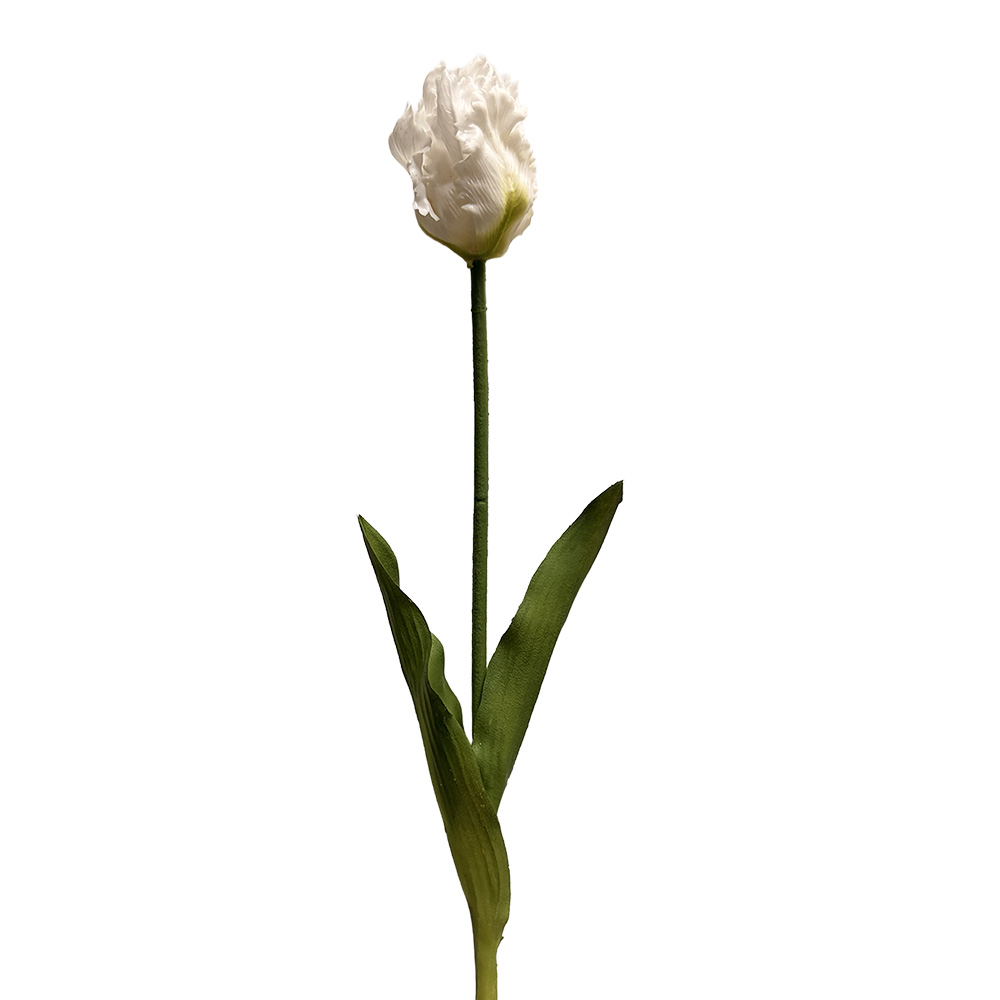 Clayre & Eef Artificial Flower White Plastic