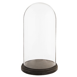 [6GL1273] Glasglocke Transparent Ø 26x47 cm