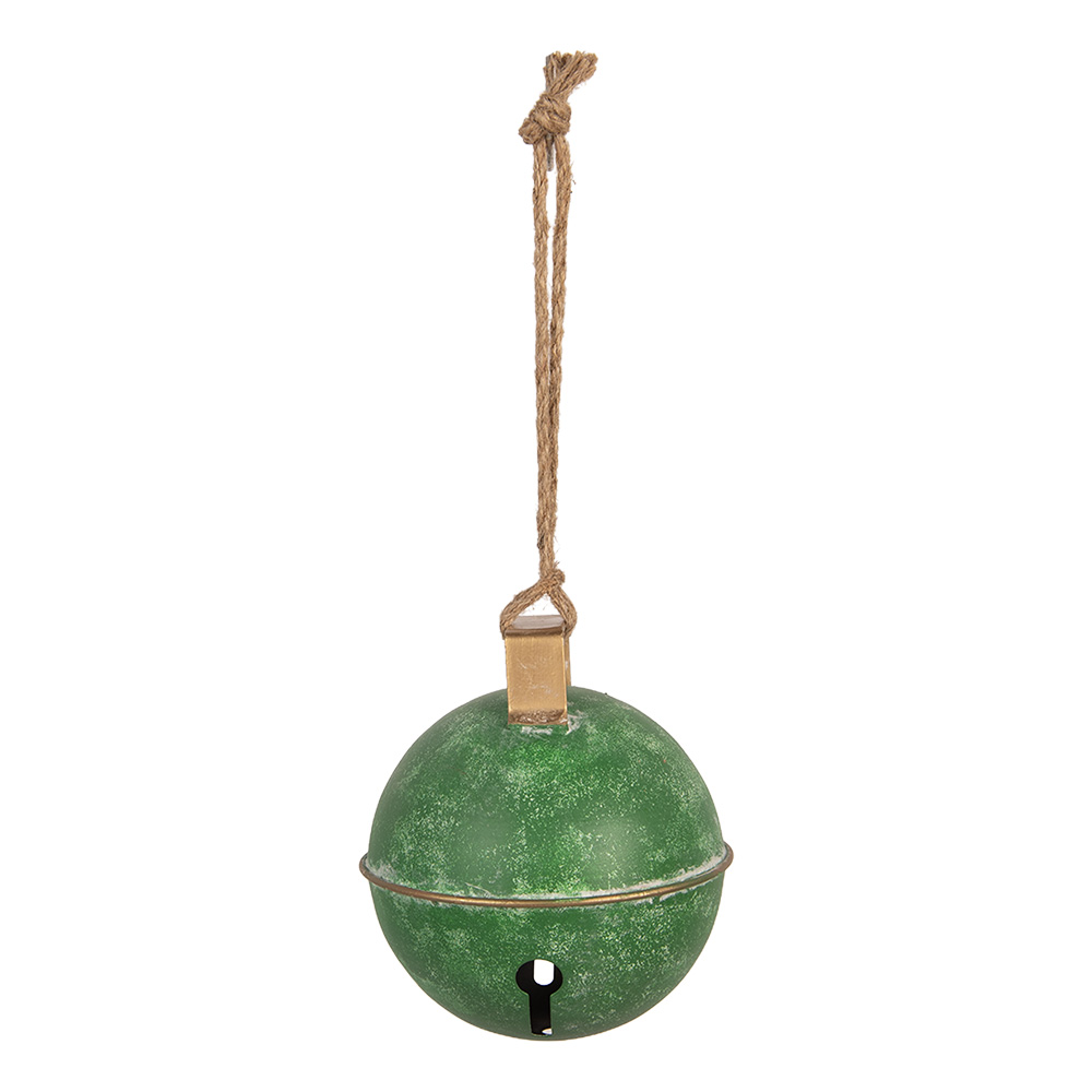 Decorazione Campana Verde Marrone Ø 16x18 cm