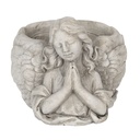 Pot de fleurs d'intérieur Gris 19x17x14 cm