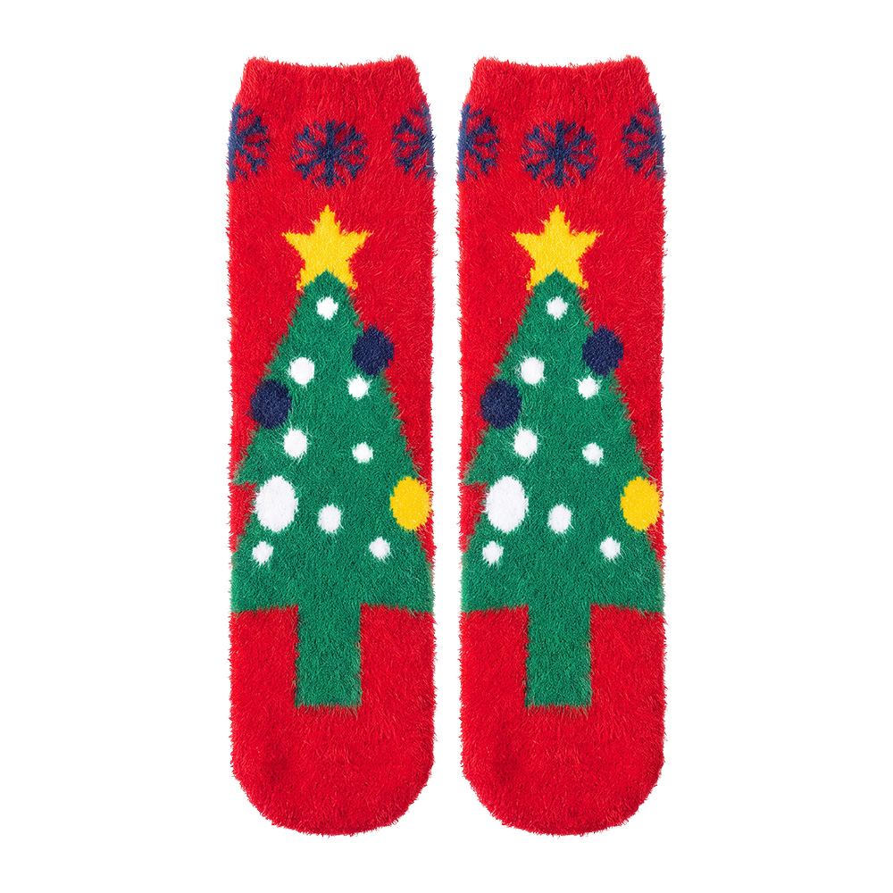 Clayre & Eef Home Socks Red Polyester