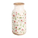 Vase Beige Red Ø 15x32 cm