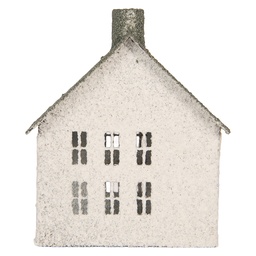 [6Y6066] Décoration Maison Blanc Vert 12x7x15 cm