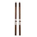 Dekoration Ski (2) Braun Beige 8x7x140 cm