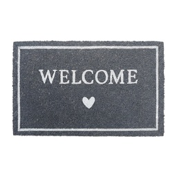 [MC305] Doormat Inside Brown White 75x45x1 cm