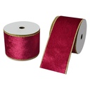 Ruban Rose Couleur or 6.3 cm x 5 m
