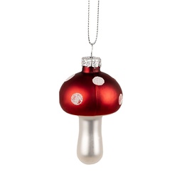 [6GL4477] Kerstbal paddenstoel Ø 4x7 cm