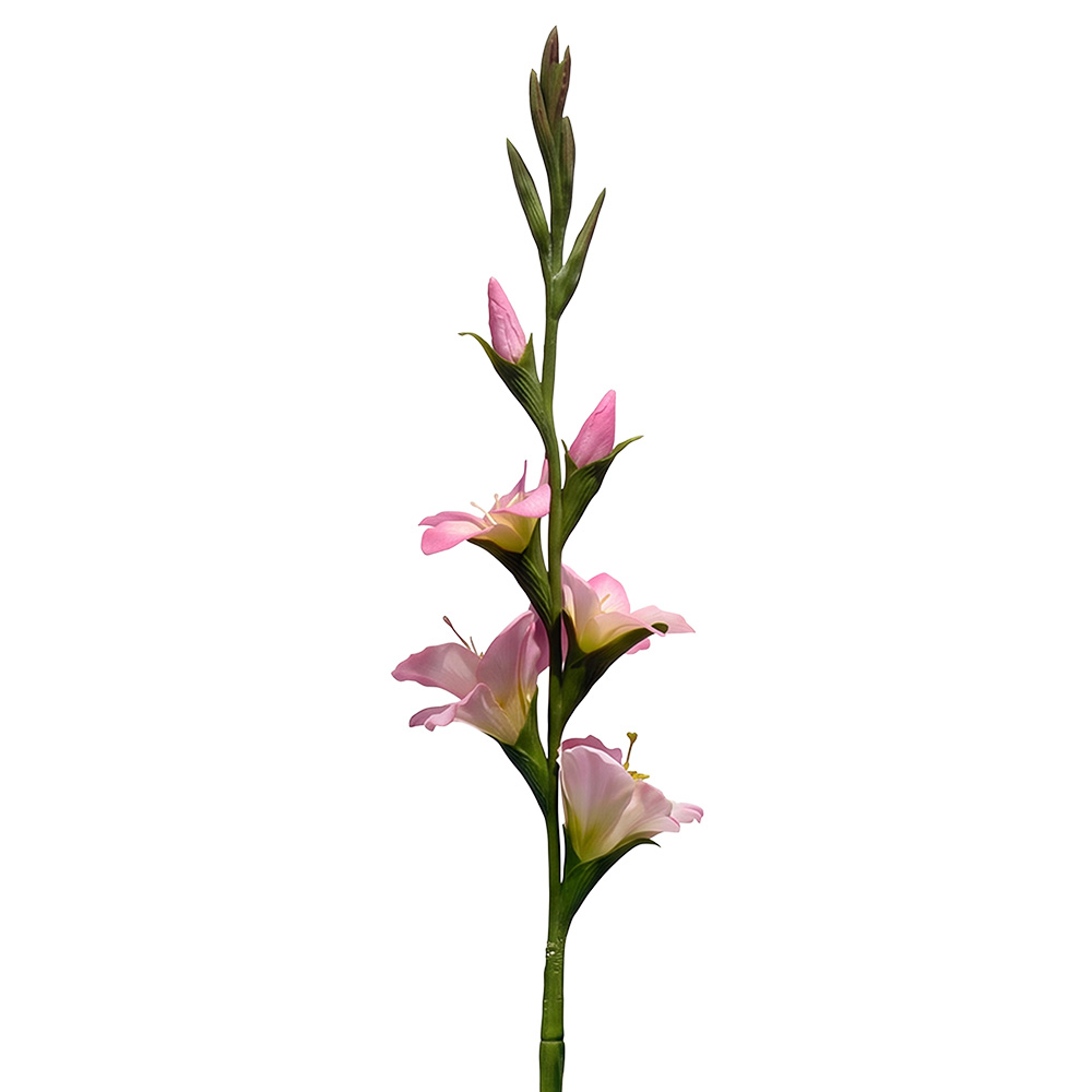 Decorazione ramo con fiori Rosa Verde 92 cm