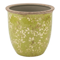 [6CE2446L] Decoratie bloempot Ø 17x17 cm
