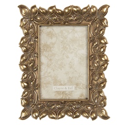 [2F0760] Picture Frame Gold 18x2x22 cm / 10x15 cm