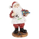 Decorazione Natalizie Babbo Natale Rosso Bianco 8x6x13 cm