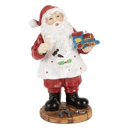 [6PR5725] Décoration de Noël père Noël Rouge Blanc 8x6x13 cm