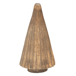[6GL3634] Decoratie kerstboom Ø 15x32 cm