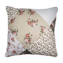 Housse de coussin Vert Beige 40x40 cm
