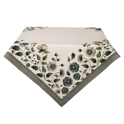 [GTB01] Nappe carrée Beige Vert 100x100 cm