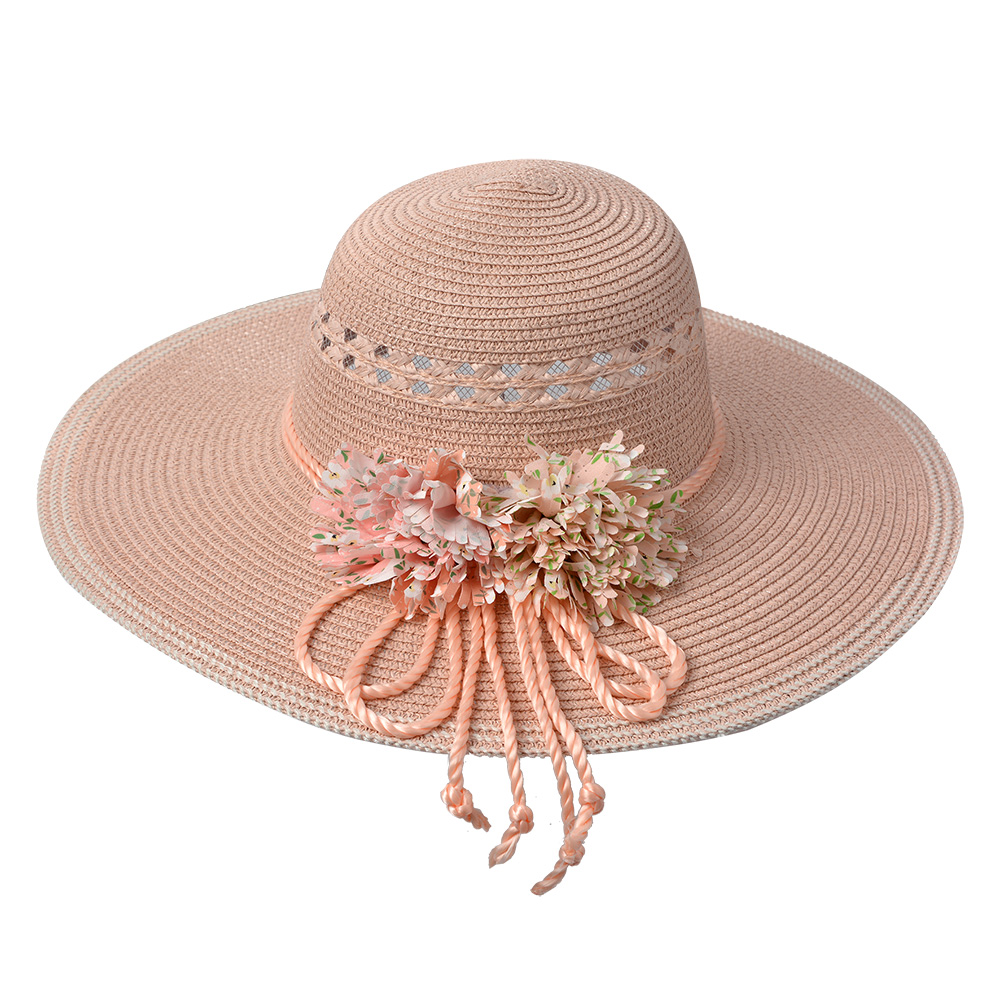 Hoed 56 cm roze