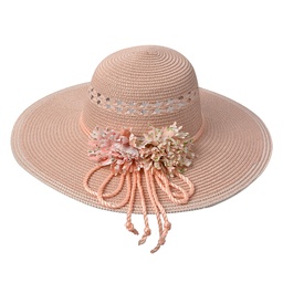 [JZHA0097P] Cappello da Sole Donna Rosa 56 cm