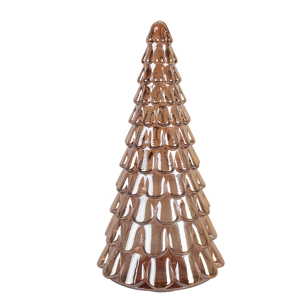 Decorazione Natalizie Albero di natale Marrone Ø 20x40 cm