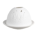Porte-lampes Blanc Ø 12x8 cm