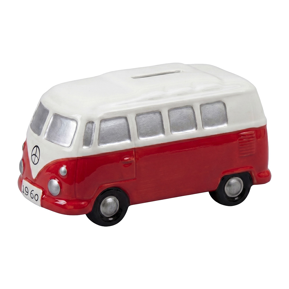 Spaarpot Bus 13x6x7 cm