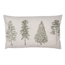 Cuscino imbottito Beige Verde 30x50x4 cm
