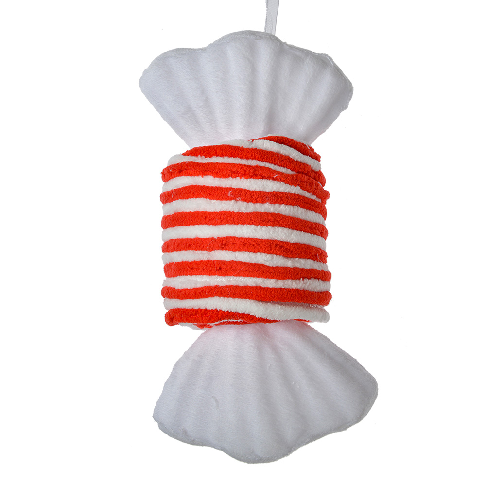 Christmas Decoration Pendant Candy White Red 11x8x20 cm