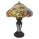 Tiffany Tischlampe Mehrfarbig Ø 57x83 cm E27/max 3x40W
