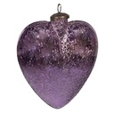 Christmas Bauble Purple 10x3x9 cm