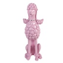 Decoration Dog (Poodle) Pink 13x17x33 cm