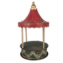 Decorazione Giostra Carosello Rosso Verde Ø 27x48 cm