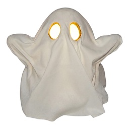 [66929] Decorazione Fantasma Bianco 19x13x16 cm