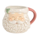 Mug Blanc Rose 16x11x10 cm / 550 ml
