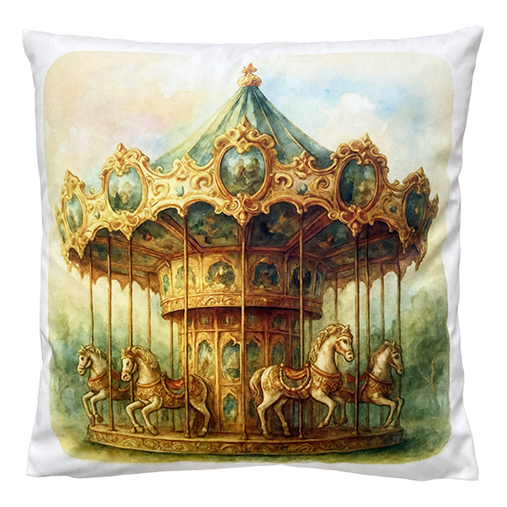 Cuscino imbottito Beige Blu 45x45x4 cm