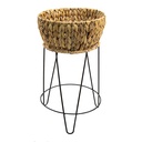 Supporto per piante allinterno Marrone Ø 28x53 cm