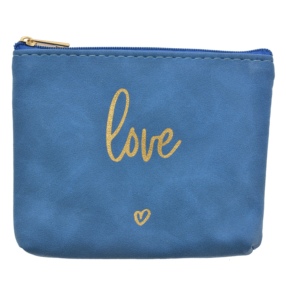 Kulturtasche Damen Blau 13x1x10 cm