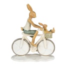 Decoration Rabbit White, Beige 18x7x22 cm