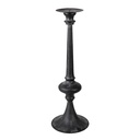 Candle Holder Black Ø 15x45 cm