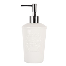 [6CE1985] Soap Dispenser White Ø 8x19 cm / 325 ml