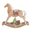 Decoration Rocking Horse Brown 26x7x24 cm