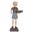 Deko Pinocchio Beige Rot 14x10x31 cm