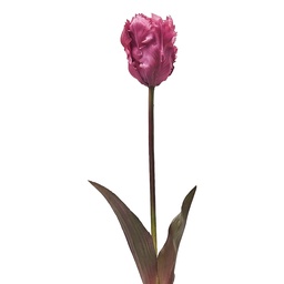 [6PL0431R] Decoratie tak met bloemen 42 cm