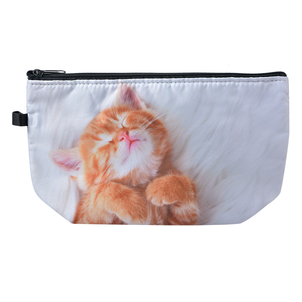 Busta toilette per donne Grigio, Marrone 22x13x18 cm