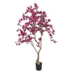 [5PL0220] Décoration Arbre à Bougainvilliers Rose Vert 80x80x180 cm