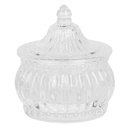 Bonbonniere with lid Transparent Ø 10x11 cm