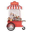 Muziekdoos ijskar met LED 17x10x27 cm / 3xAA