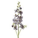 Deko Ast mit Blumen Violett Grün 15x8x116 cm