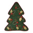 Cuscino imbottito Verde 38x40x4 cm
