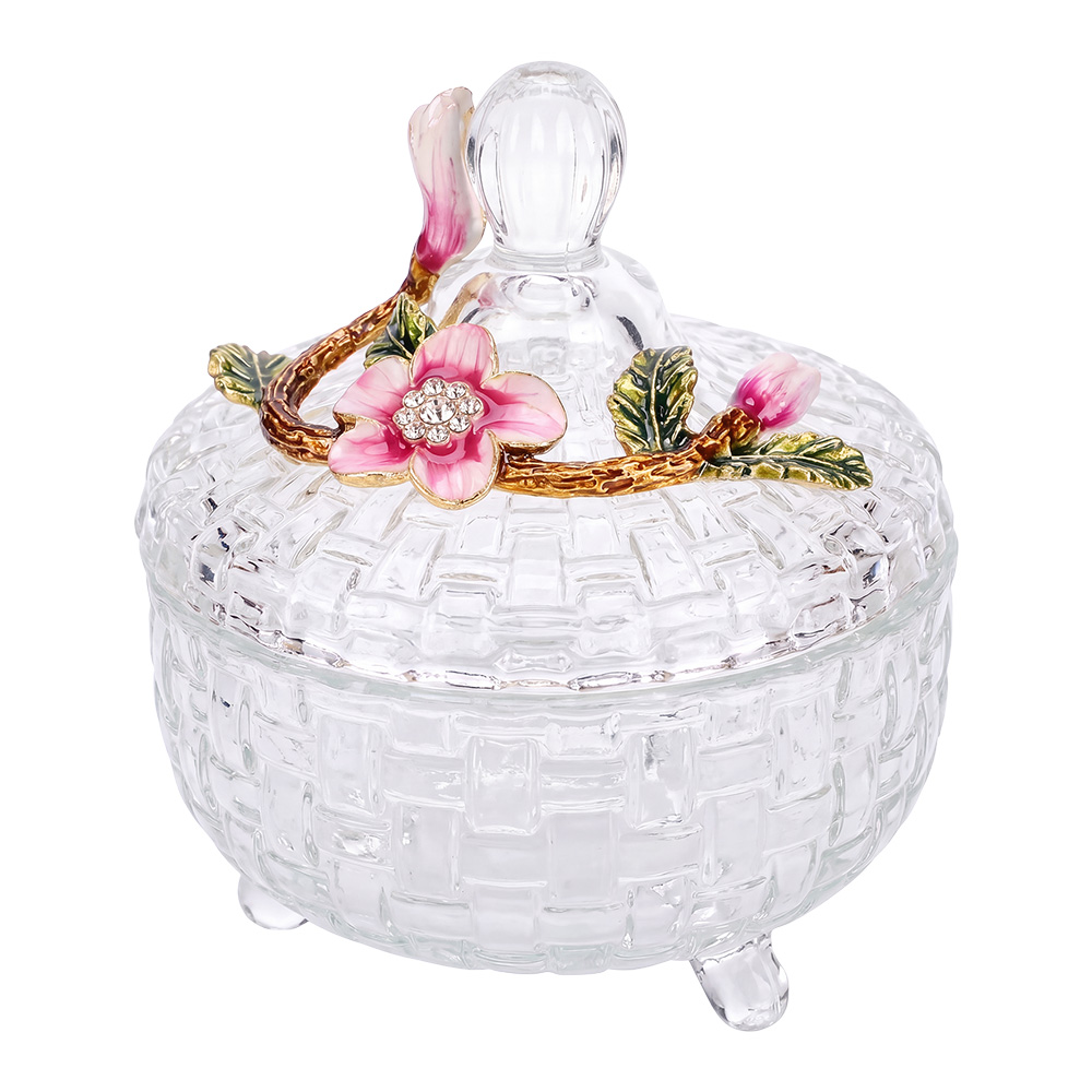 Clayre & Eef Dekorationsfigur Transparant Glas