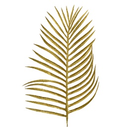 [65808] Decoratie blad 21x2x51 cm