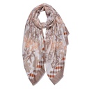 Foulard Donna Beige 80x180 cm